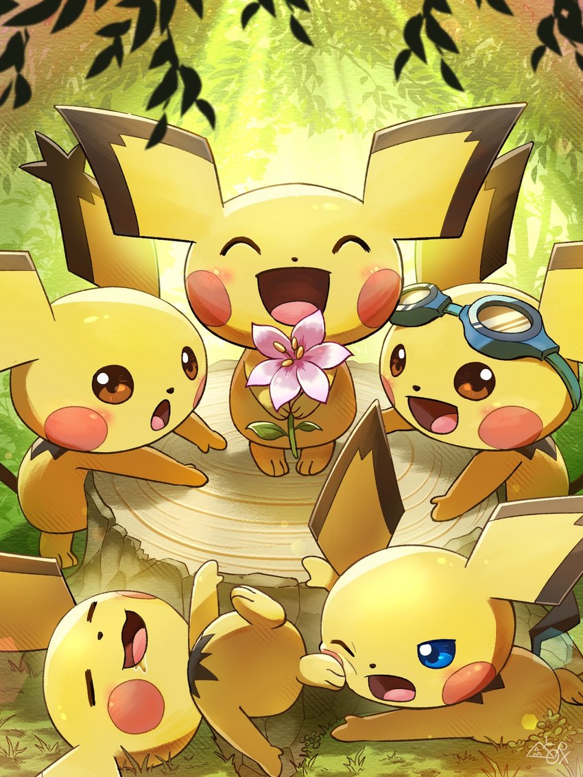 spiky-eared pichu (pokemon-specific day and etc) created by hakkentai pkdn