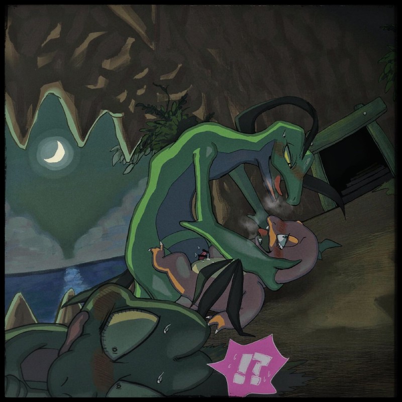 grovyle the thief (pokemon mystery dungeon and etc) created by k0bit0wani