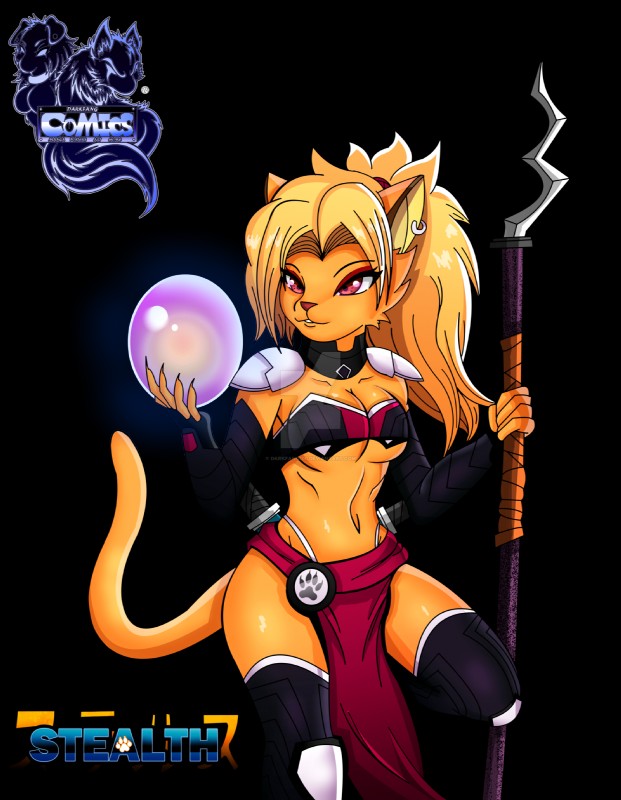 anthro bottomwear breasts clothed clothing crystal_ball dagger ear_piercing female fur hair holding_object holding_weapon legwear loincloth melee_weapon orange_body orange_fur orange_hair panties piercing pink_eyes ponytail redesigned royalty skimpy sleeves solo staff thigh_highs underwear weapon darkfang100 darkfangcomics stealth_the_series princess_corenna_schievella domestic_cat felid feline felis mammal alpha_channel hi_res