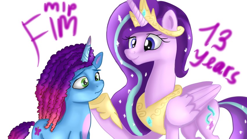 misty brightdawn and starlight glimmer (friendship is magic and etc) created by jbond