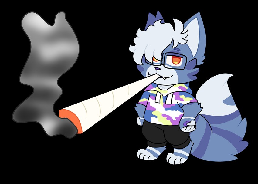 umby (ralsei smoking blunt) created by chance2pounce