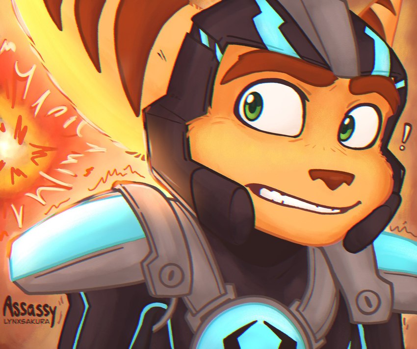 ratchet (sony interactive entertainment and etc) created by assassyart and lynxsakura