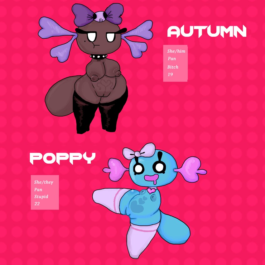 autumn, fan character, and poppy (nintendo and etc) created by mekuva