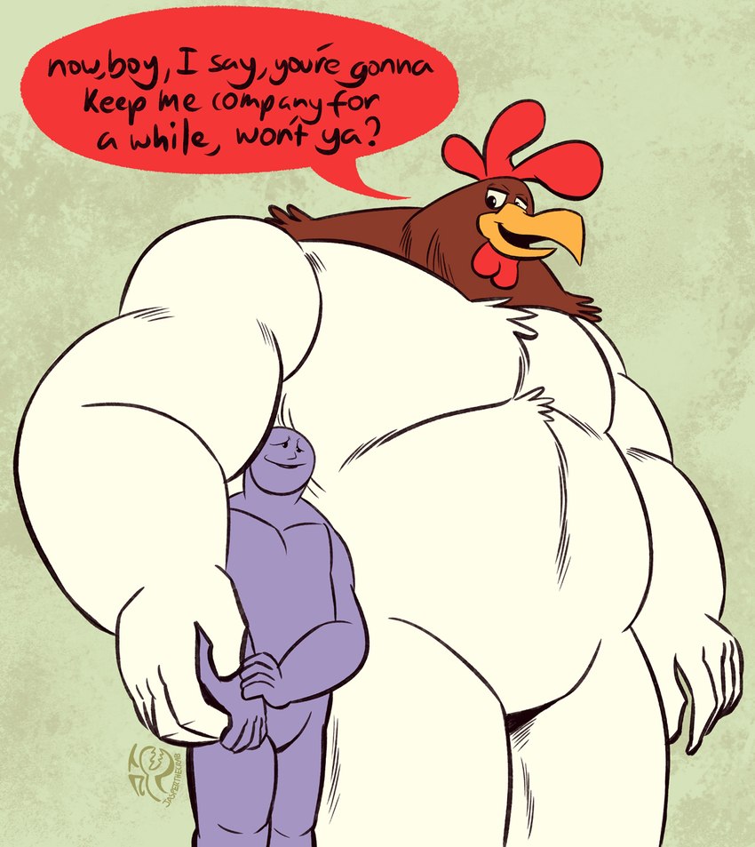 foghorn leghorn (warner brothers and etc) created by jasperthecrab