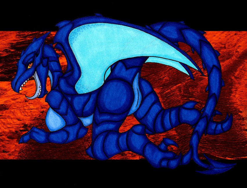 3_fingers 3_toes after_transformation all_fours anthro bedroom_eyes big_breasts big_butt black_border blue_body blue_scales blue_tongue border breasts butt claws desert detailed_background digitigrade earhole eyelashes feet female finger_claws fingers genitals heel_claw horn huge_breasts long_neck long_tail long_tongue looking_at_viewer membrane_(anatomy) membranous_wings narrowed_eyes non-mammal_breasts nude open_mouth orange_eyes photo_background presenting presenting_hindquarters presenting_pussy pupils pussy raised_tail rear_view scales seductive sharp_teeth side_view slit_pupils snout solo spade_tail species_transformation spines spread_legs spreading tail teeth thick_thighs toe_claws toes tongue tongue_out transformation ventral_scales wings yellow_sclera ivanks metroid mythology nintendo samus_aran dragon mythological_creature mythological_scalie reptile scalie space_dragon_(metroid) photography_(artwork)