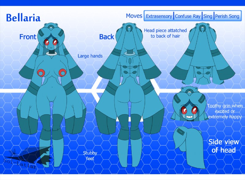 bellaria and fan character (nintendo and etc) created by latiar