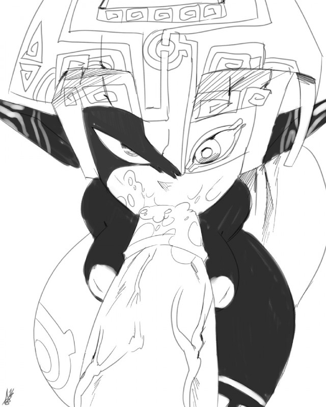 midna (the legend of zelda and etc) created by thehumancopier