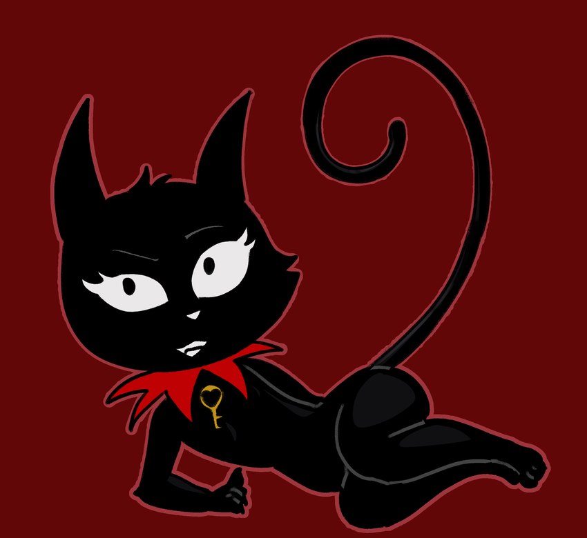 doom kitty (ruby gloom (series)) created by stupidgnoll