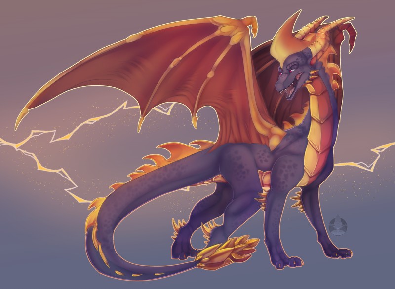 spyro (european mythology and etc) created by wanderertamplior