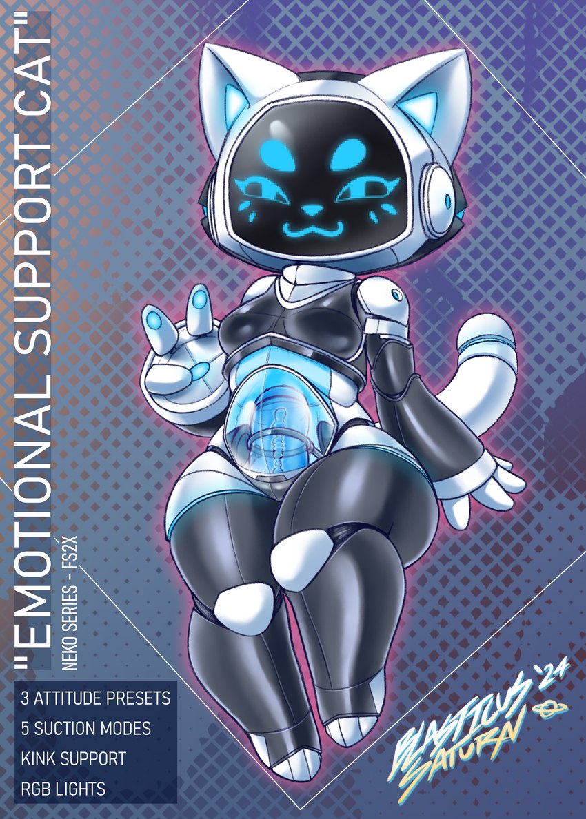 emotional support cat created by blasticussaturn