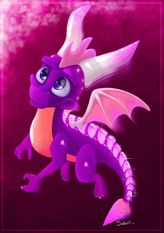 spyro (european mythology and etc) created by setariplush