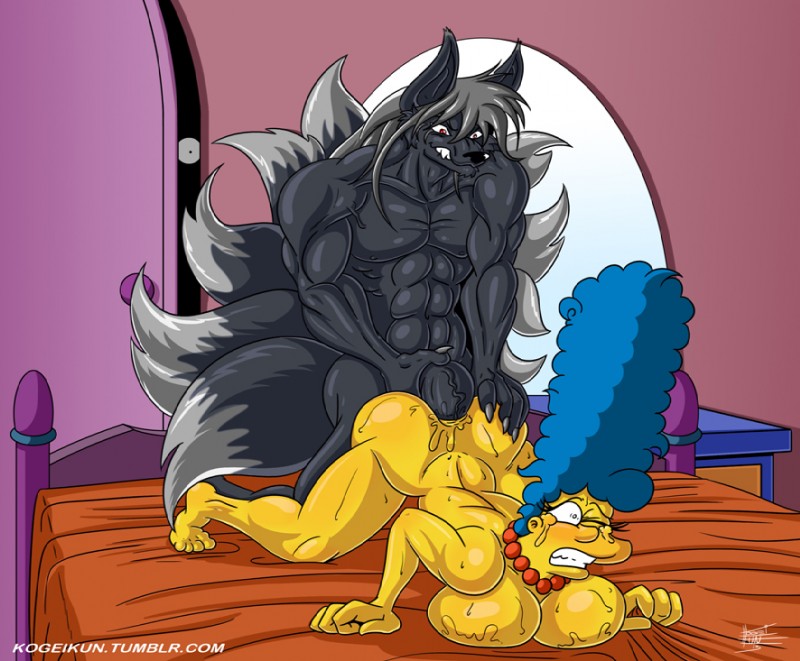 fan character, marge simpson, and tamati (the simpsons) created by kogeikun