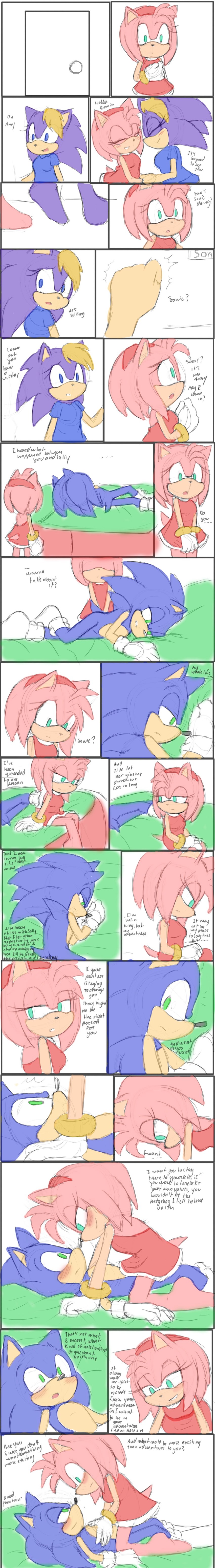 anthro bed bedroom_eyes duo female furniture knocking male male/female narrowed_eyes on_top seductive sulking thin_calves thin_legs thin_thighs angelofhapiness archie_comics sega sonic_the_hedgehog_(archie) sonic_the_hedgehog_(comics) sonic_the_hedgehog_(series) amy_rose bernadette_hedgehog sonic_the_hedgehog eulipotyphlan hedgehog mammal absurd_res hi_res long_image tall_image