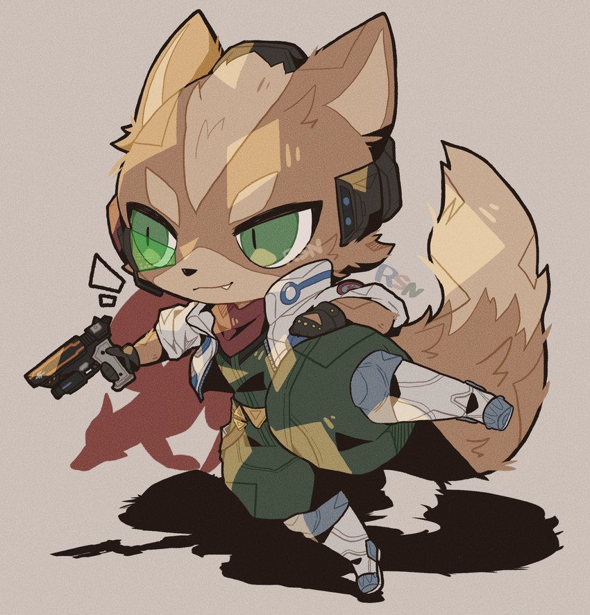 fox mccloud (nintendo and etc) created by rsn 07