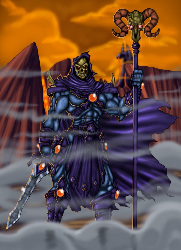 skeletor (masters of the universe and etc) created by lordstevie