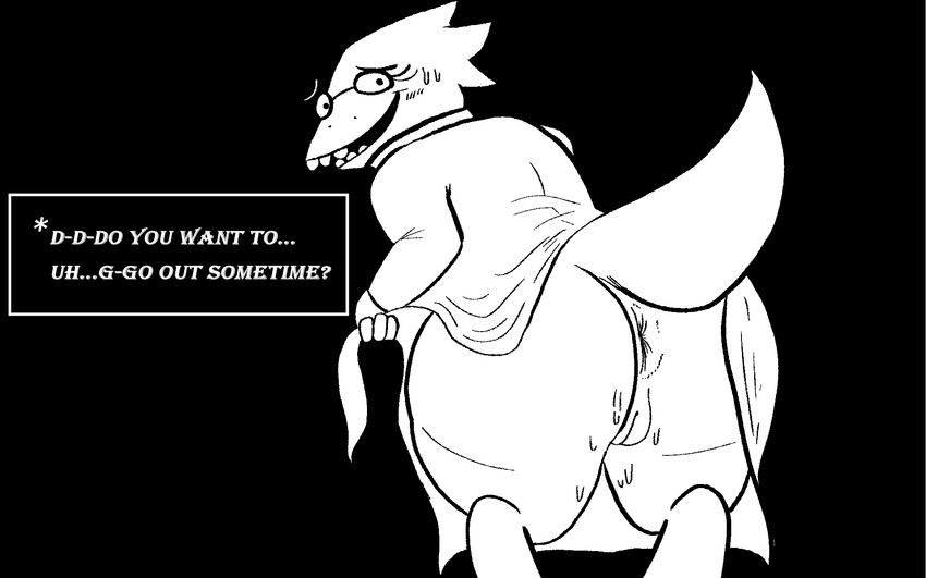 alphys (undertale (series) and etc) created by elewdfurs
