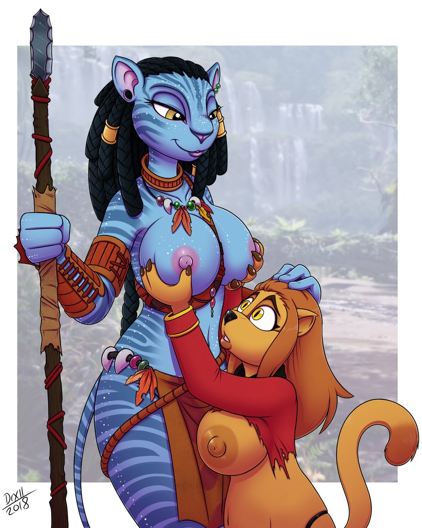 m'ress and neytiri (star trek the animated series and etc) created by drxii