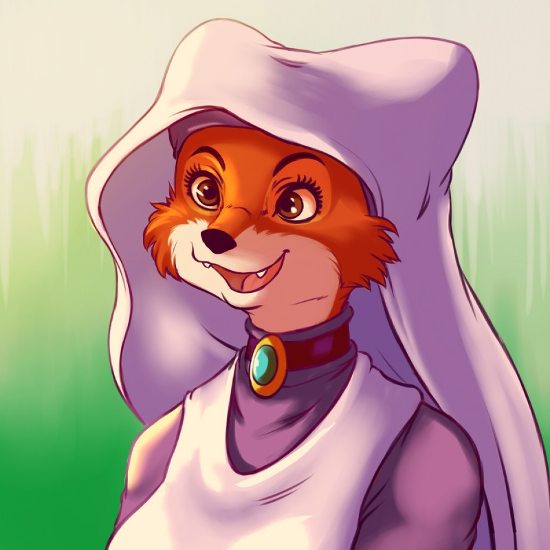 maid marian (robin hood (disney) and etc) created by plagueofgripes