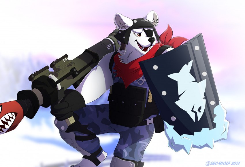 polar patroller (epic games and etc) created by leo-wolf