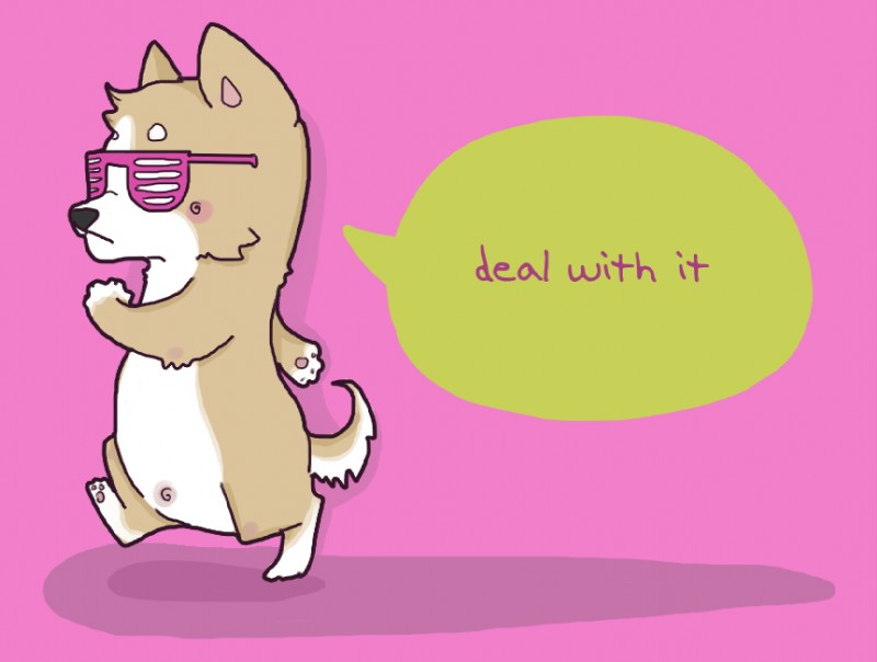 deal with it created by layton (artist)