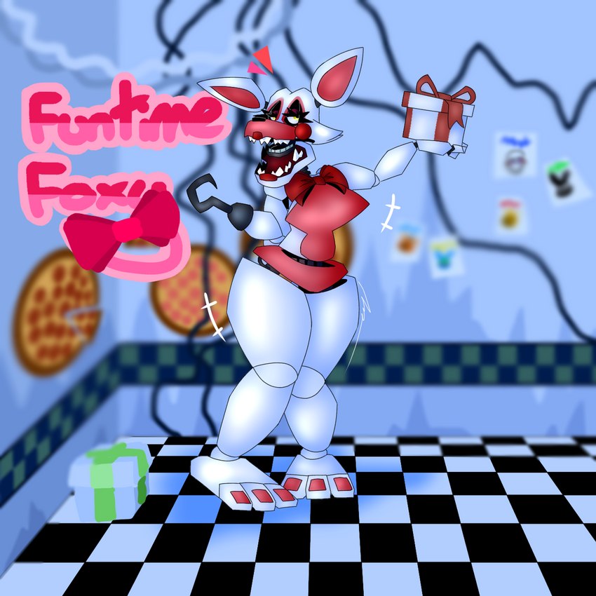 funtime foxy (five nights at freddy's 2 and etc) created by passiona roo