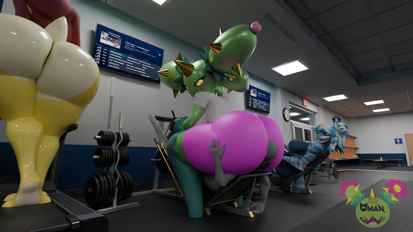 anthro butt butt_crush butt_focus butt_smother cactus can't_breath exercise facesitting female group male male/female nude nude_female plant sitting_on_another smothering workout omananimations coel3d_(modeler) rochin1000_(modeler) warfaremachine_(modeler) daisy_(rochin1000) maraciti nika_sharkeh amphibian amphibian_humanoid animal_humanoid cactus_creature cactus_humanoid elemental_creature elemental_humanoid fish fish_humanoid flora_fauna frog frog_humanoid humanoid marine marine_humanoid plant_humanoid shark shark_humanoid 16:9 3d_(artwork) absurd_res digital_media_(artwork) hi_res widescreen