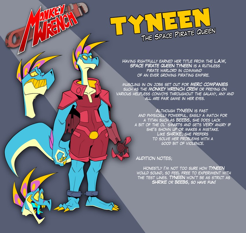 tyneen (monkey wrench (series)) created by zeurel