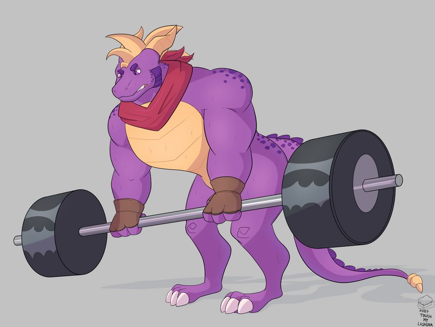 aged_up anthro anthrofied clothing dumbbell exercise fingerless_gloves gloves handwear male muscular muscular_anthro muscular_male purple_body simple_background solo tail teeth weightlifting weights workout donttouchmylasagna activision mythology spyro_the_dragon balloonist_spyro spyro dragon mythological_creature mythological_scalie scalie 2022 4:3