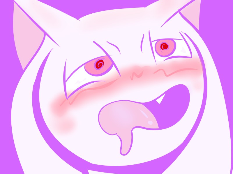kyubey (puella magi madoka magica and etc) created by not safe for reality