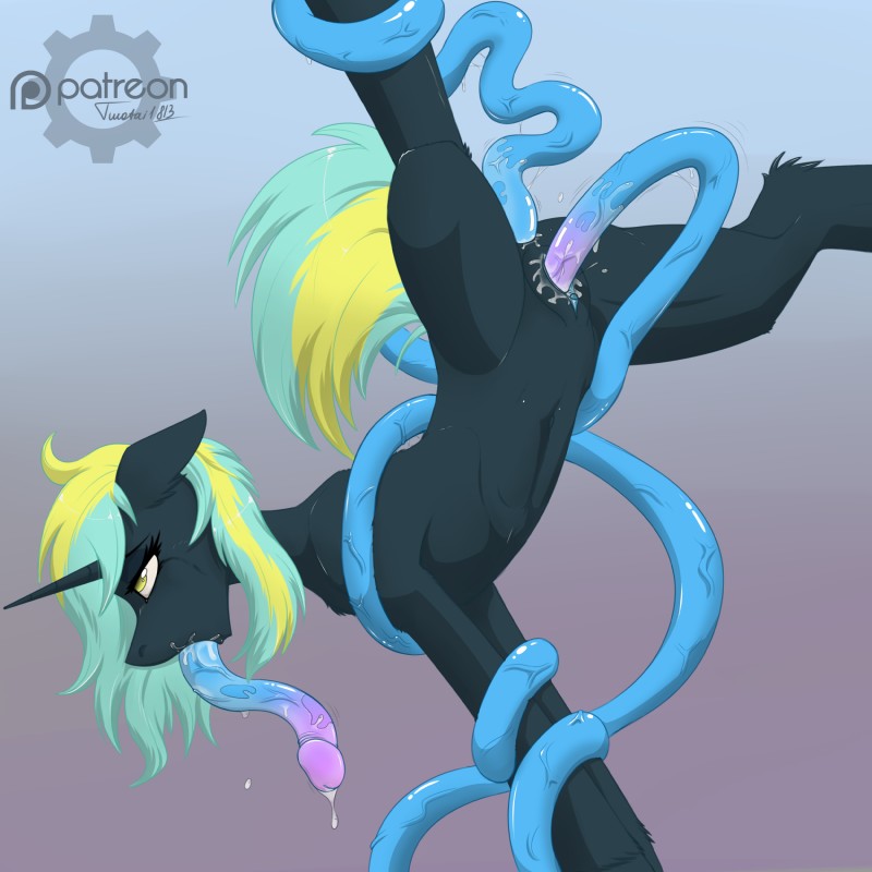 electro current and fan character (my little pony and etc) created by twotail813