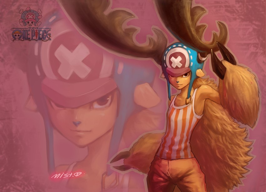 tony tony chopper and tony tony chopper (one piece) created by mist xg