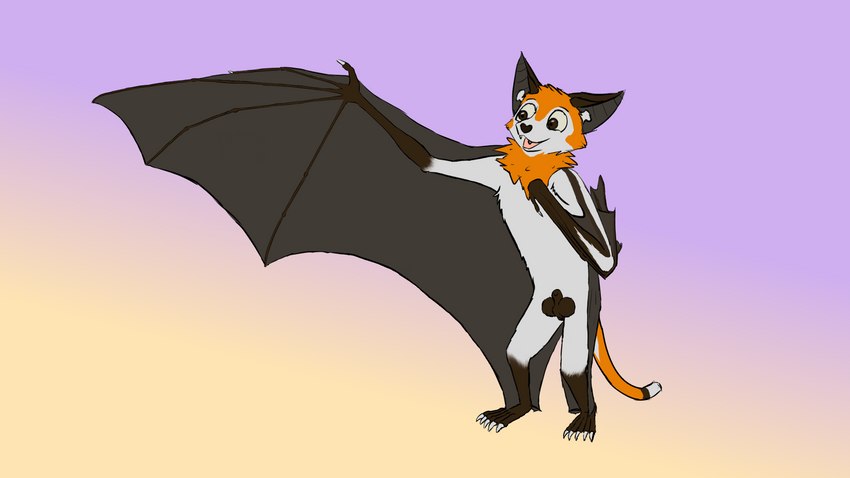 anatomically_correct anatomically_correct_anus anatomically_correct_genitalia anatomically_correct_penis animal_genitalia animal_penis anthro anus barely_visible_anus brown_body brown_eyes brown_fur calcar chiropteran_genitalia chiropteran_penis claws dipstick_tail feet flaccid fluffy_chest fur genitals gradient_background hindpaw male markings membrane_(anatomy) membranous_wings multi_tone_tail multicolored_body multicolored_fur multicolored_tail neck_tuft nude orange_body orange_fur orange_tail paws penis pose realistic_wings semi-anthro sheath simple_background solo standing tail tail_markings tasteful_nudity teeth tragus tuft white_body white_fur wings yellow_sclera oddly_arousing jack_desmodus bat mammal 16:9 flat_colors hi_res watermark widescreen