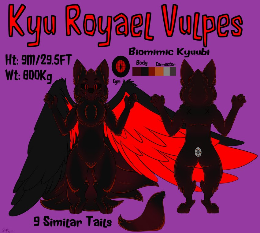 kyu vulpes created by bleodafi