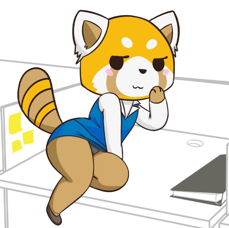 retsuko (aggretsuko and etc) created by dedreds