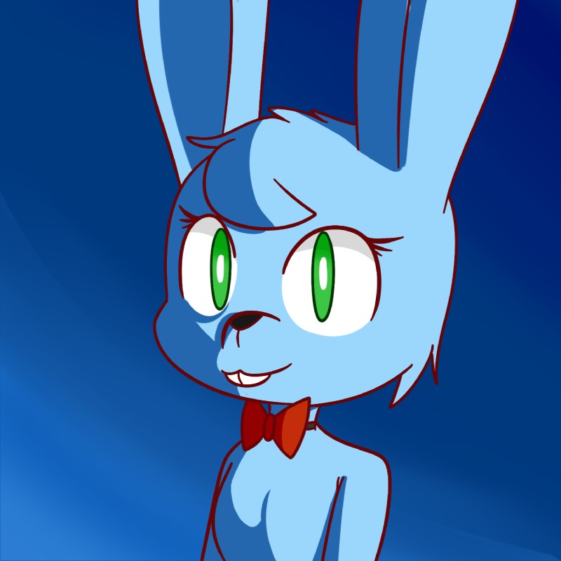 toy bonnie (five nights at freddy's 2 and etc) created by hitsuji