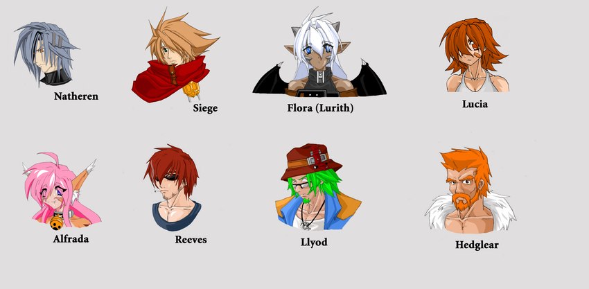 early_2000s old_design oldtin noricragma_(artist) noricragma alfreda_fliss heidegger_soren lloyd_vernon lucia_markis natheren reeves_lorean siege_hendrix upala_felsen animal_humanoid demon felid felid_humanoid feline feline_humanoid human humanoid mammal mammal_humanoid absurd_res hi_res