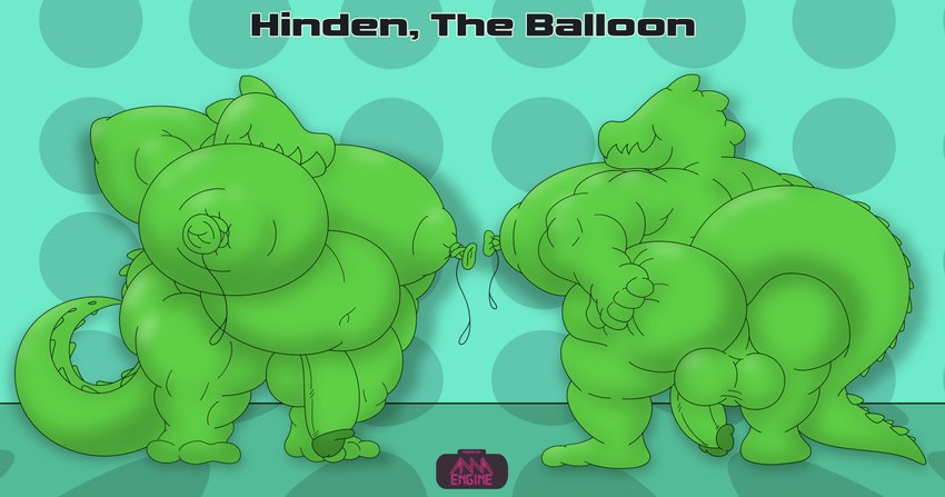 5_fingers animal_balloon areola backsack balloon balls belly biceps big_areola big_belly big_breasts big_butt big_tail biped breasts butt butt_grab butt_squish circumcised crocodile_tail eyeless featureless_feet feet fingers flaccid front_view genitals green_body green_penis gynomorph hand_behind_head hand_on_butt huge_breasts huge_butt humanoid_genitalia humanoid_penis inflatable intersex monotone_body muscular muscular_gynomorph muscular_humanoid muscular_intersex navel nipples nude open_mouth overweight overweight_gynomorph overweight_intersex penis rear_view shaped_balloon sharp_teeth simple_background smile solo squish standing tail teeth text thick_thighs unusual_anatomy unusual_nipples wide_hips annaengine animal_humanoid animate_inanimate balloon_humanoid crocodile crocodilian crocodilian_humanoid humanoid living_balloon living_inflatable reptile reptile_humanoid scalie scalie_humanoid absurd_res digital_drawing_(artwork) digital_media_(artwork) english_text hi_res model_sheet widescreen male_(lore)