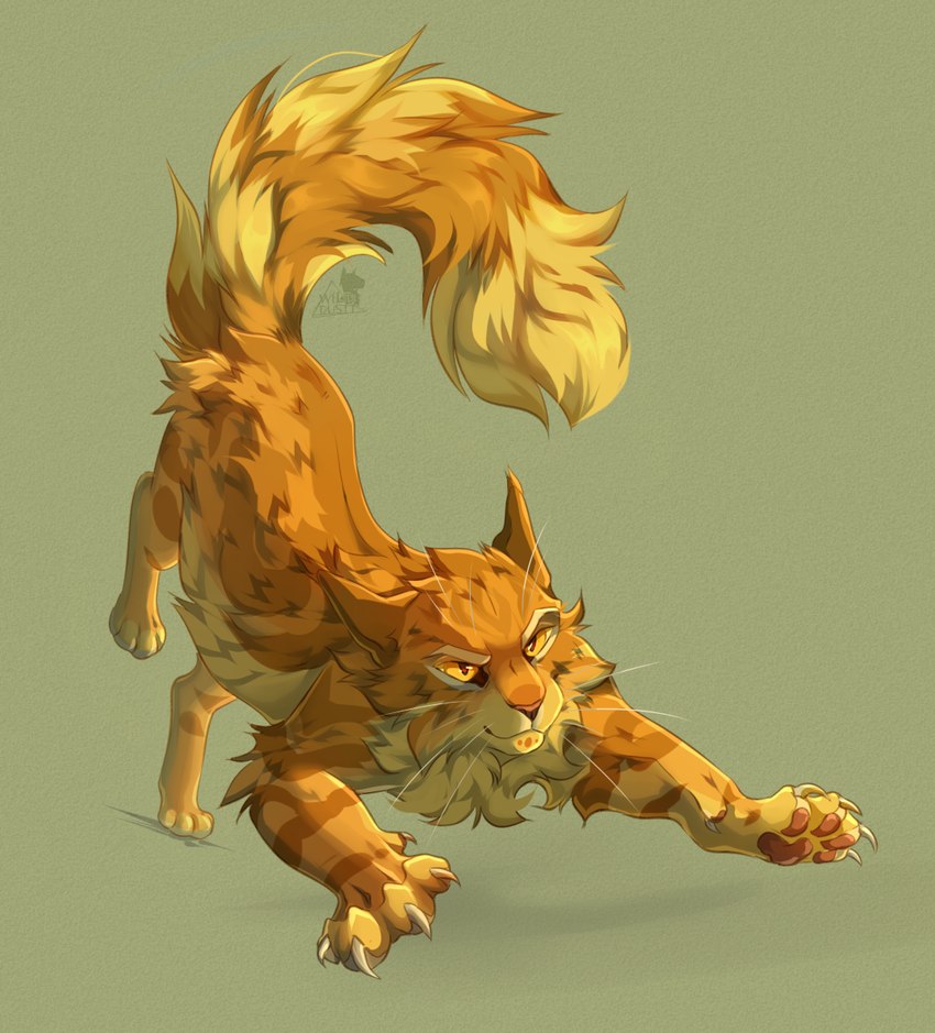 lionblaze (warriors (book series)) created by wilddustt