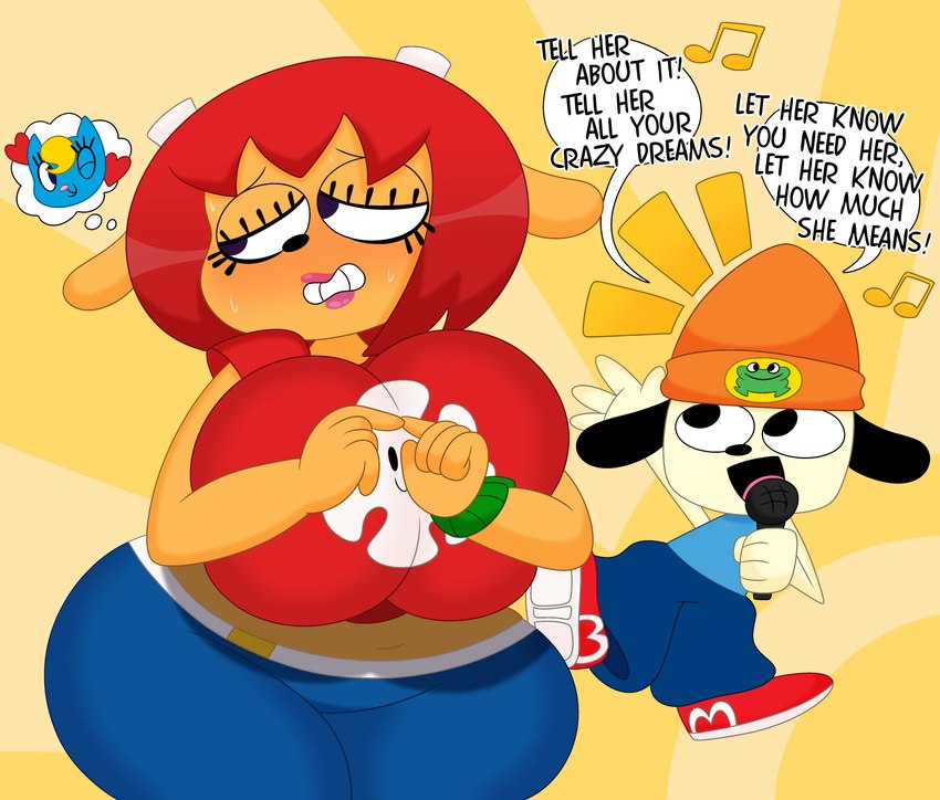 katy kat, lammy lamb, and parappa (sony interactive entertainment and etc) created by 3barts