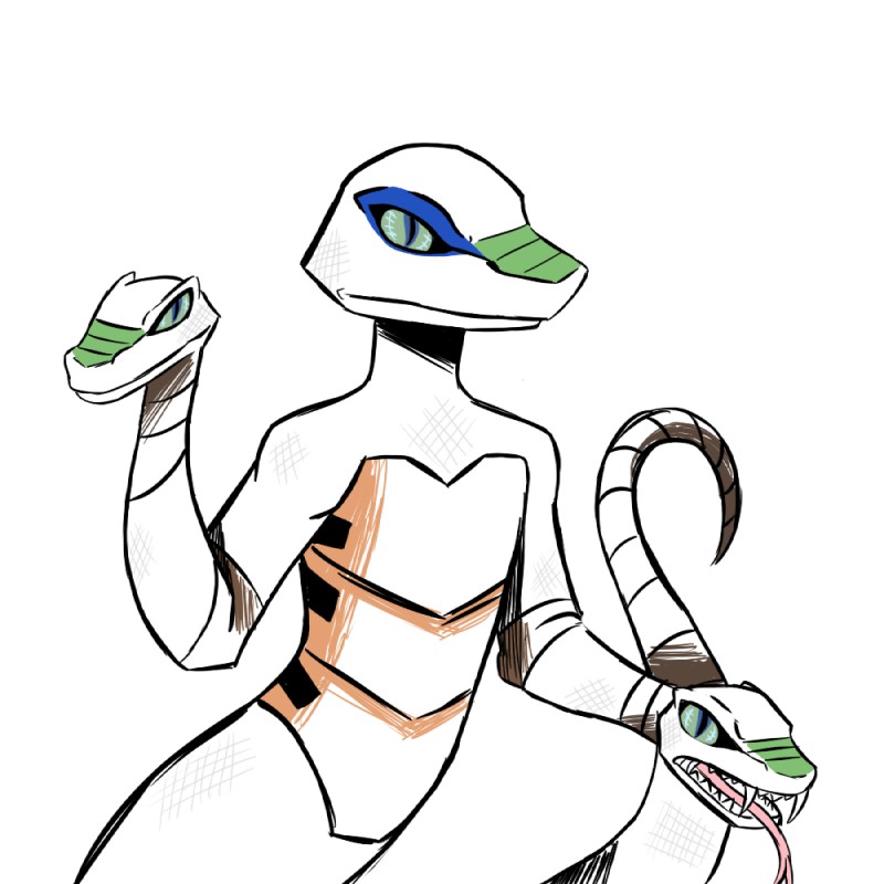 anthro apode blue_eyes fangs forked_tongue green_sclera legless male pupils serpentine shell simple_background slit_pupils snake_arms solo teeth tongue tongue_out white_background inkyfrog teenage_mutant_ninja_turtles leonardo_(tmnt) draconcopode hybrid naga reptile scalie snake turtle 1:1 2018