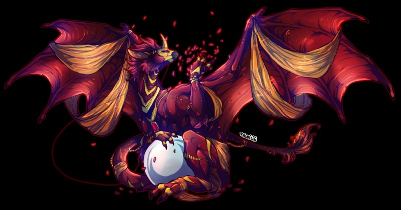 claws feral hair membrane_(anatomy) membranous_wings red_body red_eyes red_hair simple_background sitting solo tail transparent_background wings ravoilie flight_rising mythology dragon mythological_creature mythological_scalie pearlcatcher_dragon scalie 2015 alpha_channel digital_media_(artwork) hi_res