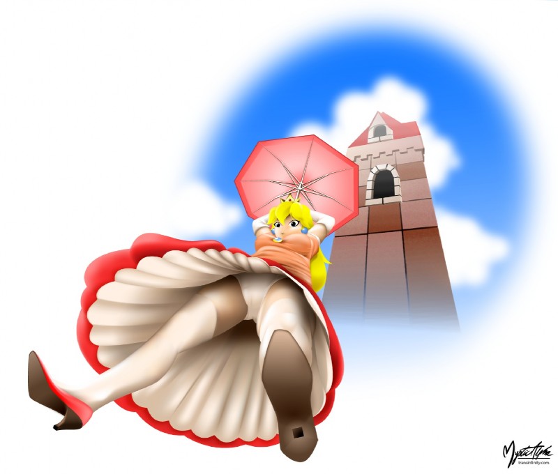 princess peach (mario bros and etc) created by mysticalpha