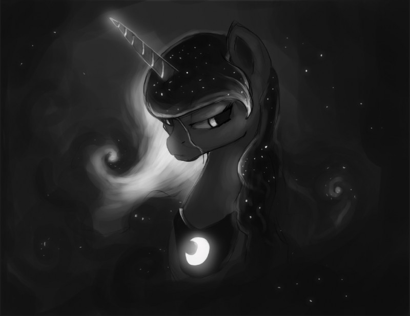 princess luna (friendship is magic and etc) created by photonoko