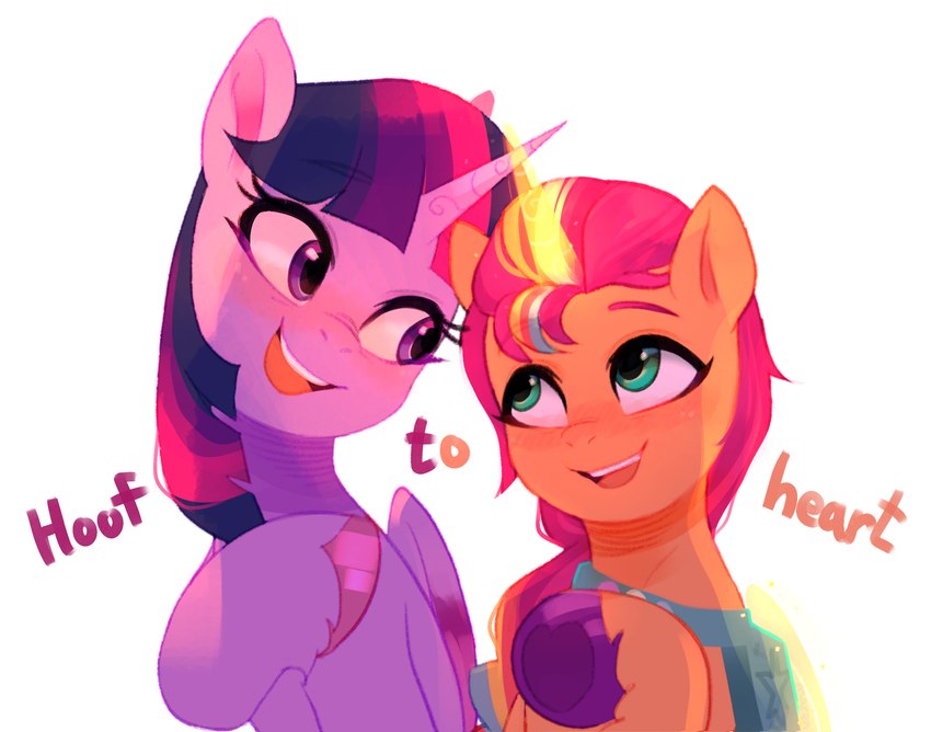 sunny starscout and twilight sparkle (friendship is magic and etc) created by marenlicious