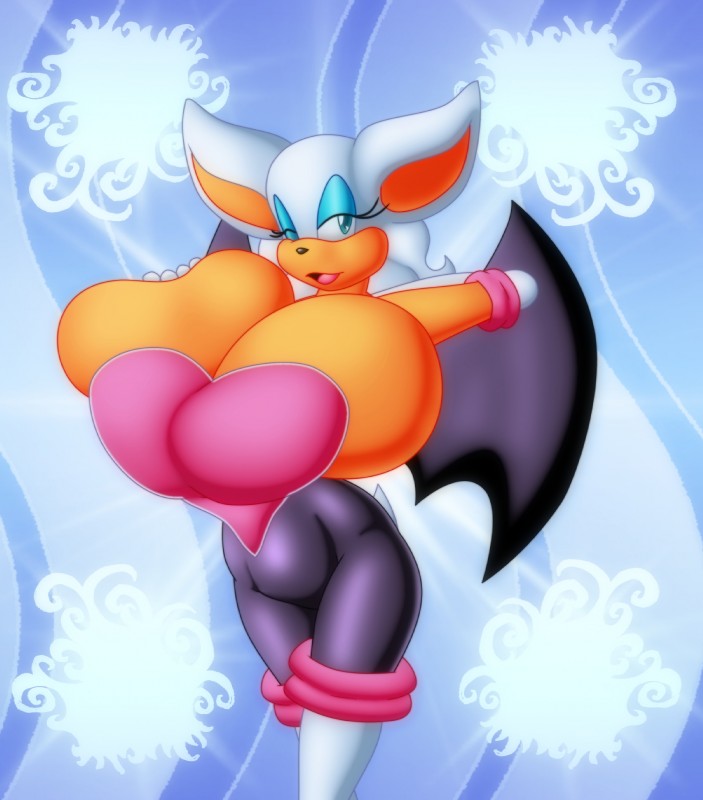 rouge the bat (sonic the hedgehog (series) and etc) created by chaossabre