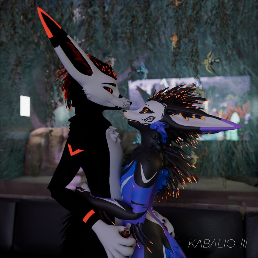 alcohol anthro aquarium beverage duo eye_contact furniture imminent_sex living_room looking_at_another male male/male sofa vivarium vrchat_model kabalio-lll blender_cycles vrchat rexouium 1:1 3d_(artwork) absurd_res digital_media_(artwork) hi_res huge_filesize