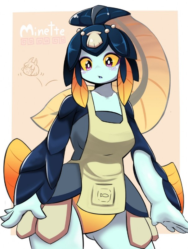 minette (skullgirls) created by funahashi yugoro