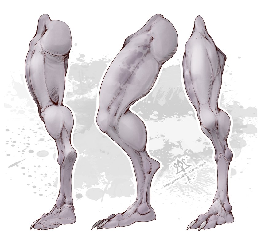 claws feet male not_furry nude paws simple_background soles solo toe_claws toes kredri bioware electronic_arts mass_effect alien alien_humanoid humanoid quarian hi_res