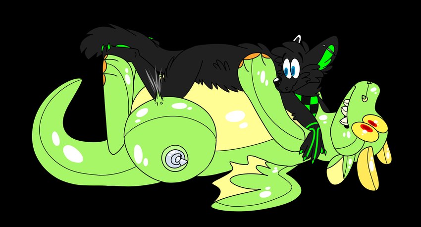 anthro black_body black_fur black_nose blue_eyes checkered checkered_kerchief checkered_neckerchief claws deflating feet finger_claws fur green_claws green_inner_ear green_markings green_pawpads hindpaw kerchief kerchief_only lying lying_on_pool_toy male male_anthro markings mostly_nude neckerchief neckerchief_only neckwear on_front pattern_kerchief pattern_neckerchief pawpads paws plantigrade pool_toy popping simple_background snout solo surprise tail toe_claws transparent_background whisker_spots jaspering mythology neio canid canine canis domestic_dog dragon german_shepherd herding_dog mammal mythological_creature mythological_scalie pastoral_dog scalie 2017 alpha_channel digital_drawing_(artwork) digital_media_(artwork) flat_colors hi_res paint_tool_sai_(artwork)