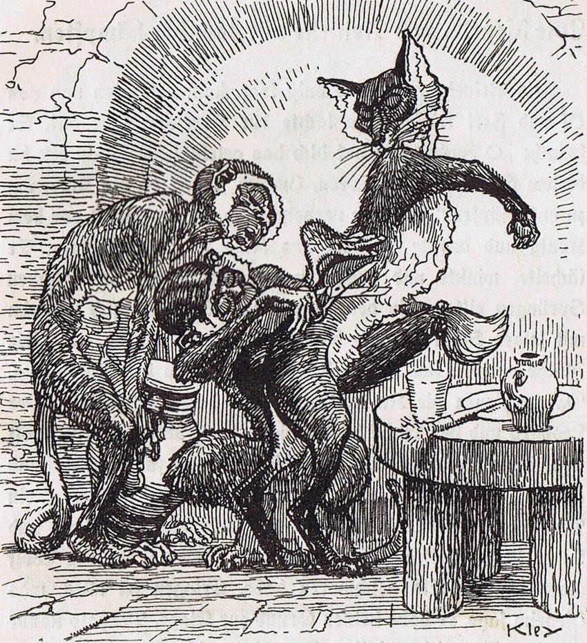 reynard the fox created by heinrich kley